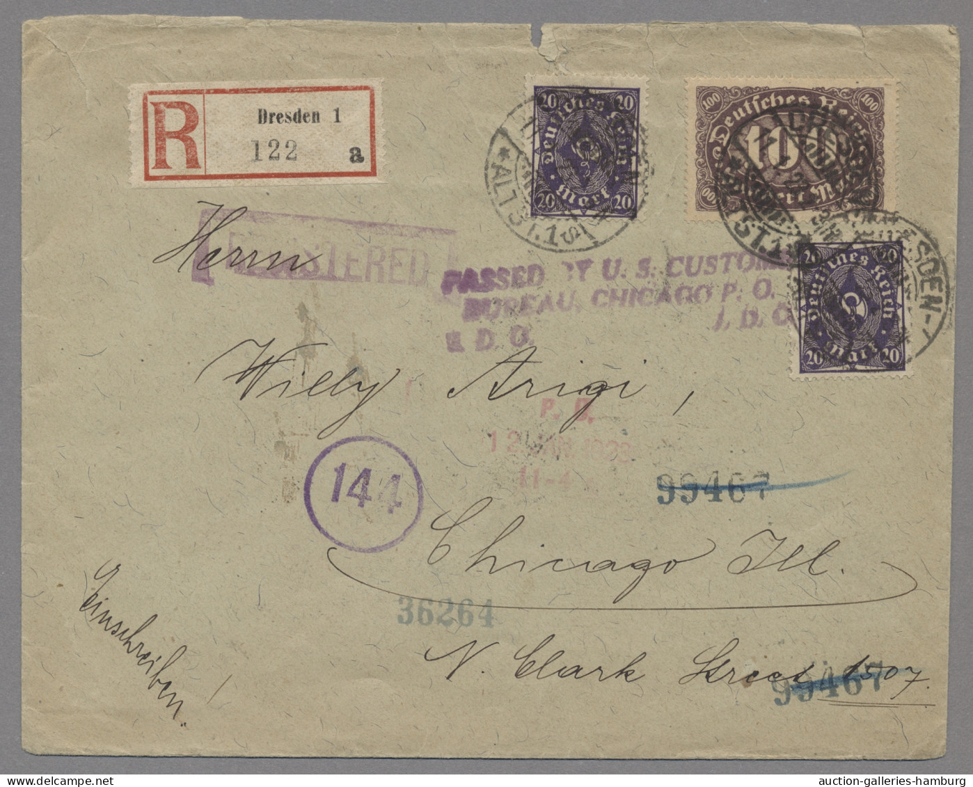 Deutschland: 1853-1949, Kleine Partie Mit U.a. 3 Braunschweig-Werten In Untersch - Collections