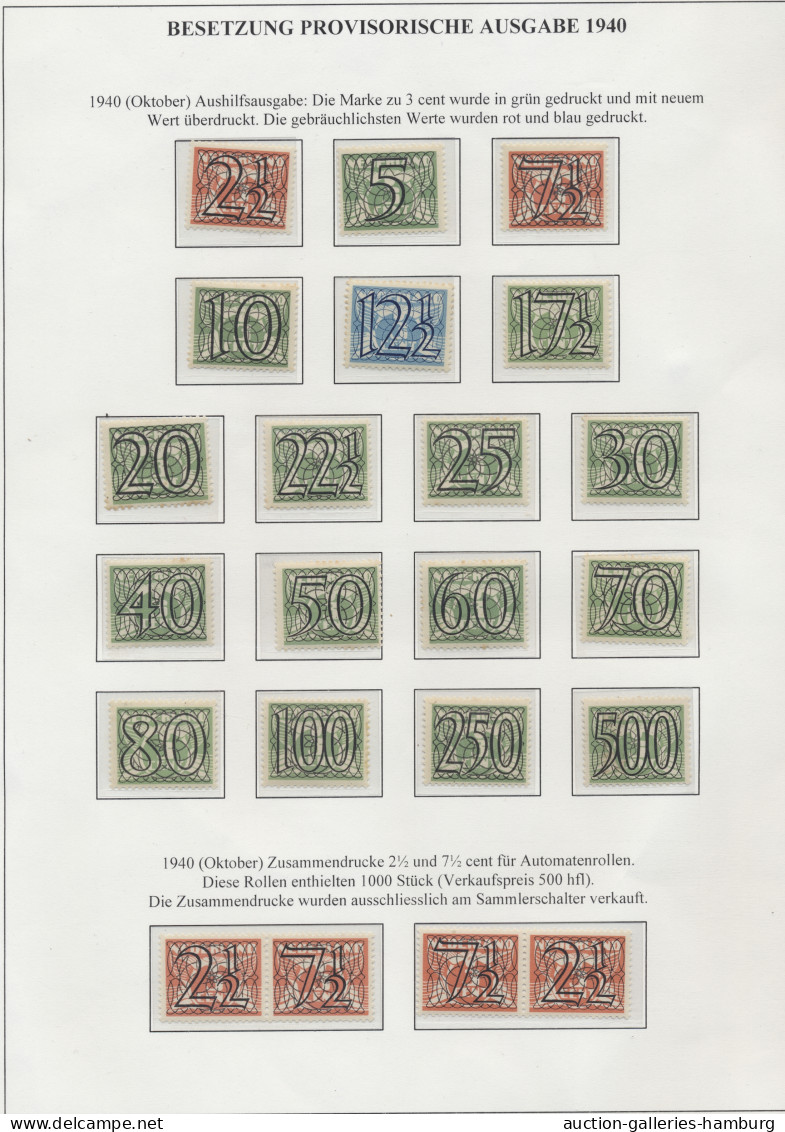 Deutschland: 1853-1949, Kleine Partie Mit U.a. 3 Braunschweig-Werten In Untersch - Colecciones