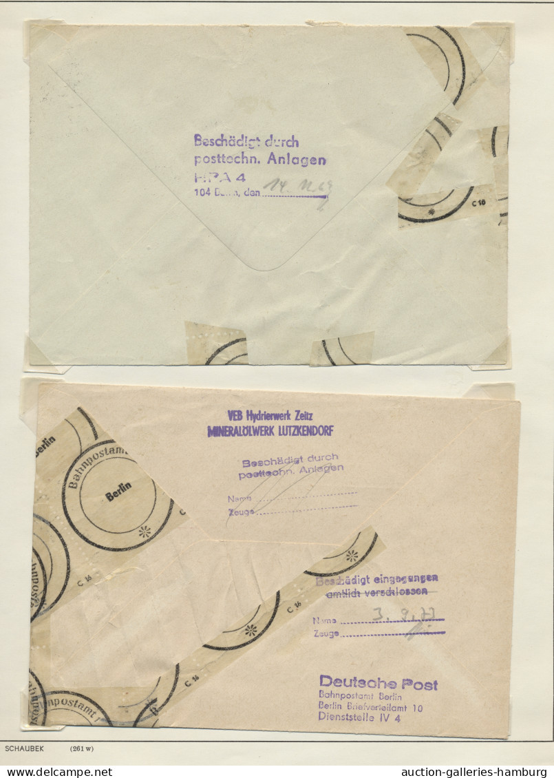 Deutschland: Sehr Umfangreicher Brief - Und Ganzsachennachlass, Dabei Etwas Altd - Collections