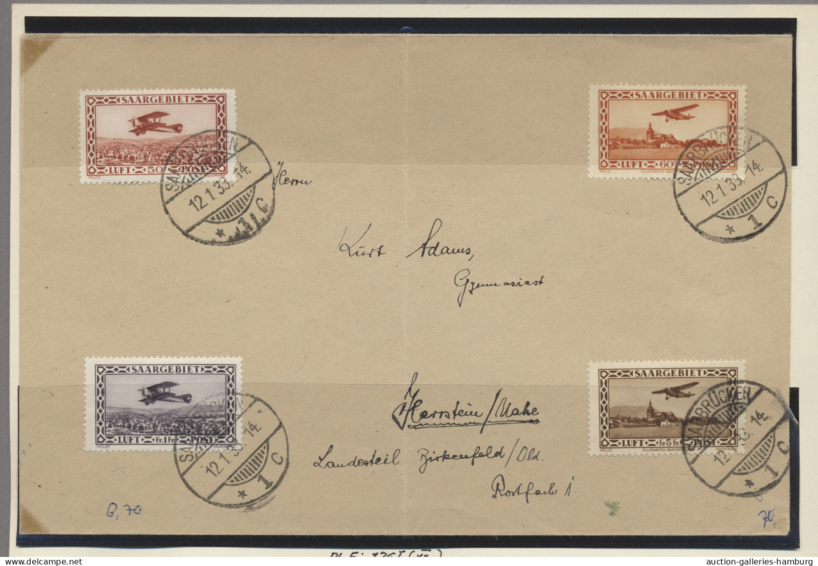 Deutschland - Nebengebiete: 1914-1945, Sammlung der Besetzungsausgaben I. und II