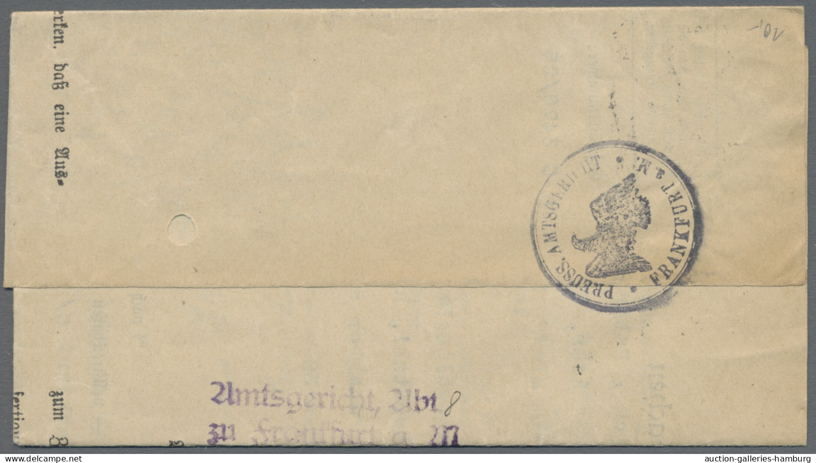 Altdeutschland Und Deutsches Reich: 1860-1945, Kleiner Posten Aus Steckkarten Un - Collections
