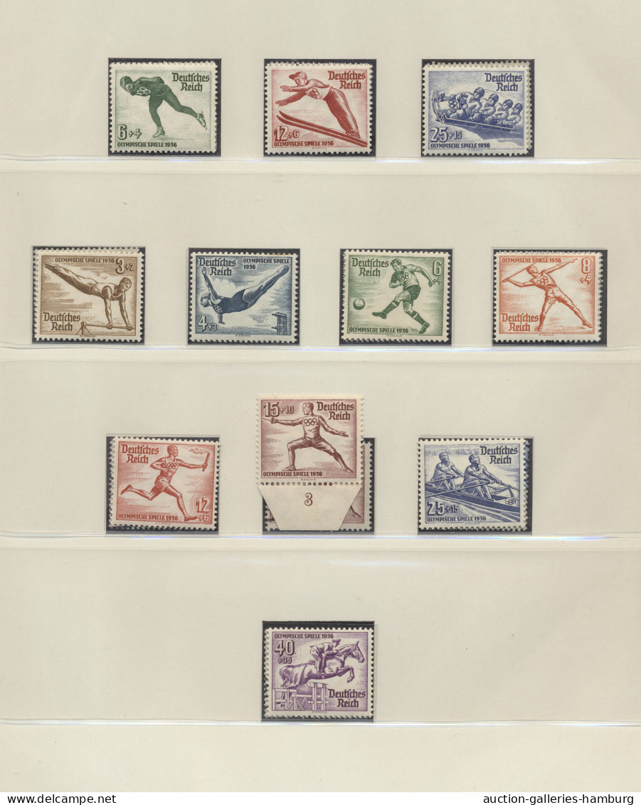 Deutsches Reich: 1923/1945 Ca., Sehr Umfangreicher Sammlungsbestand, Dabei Ein G - Collections