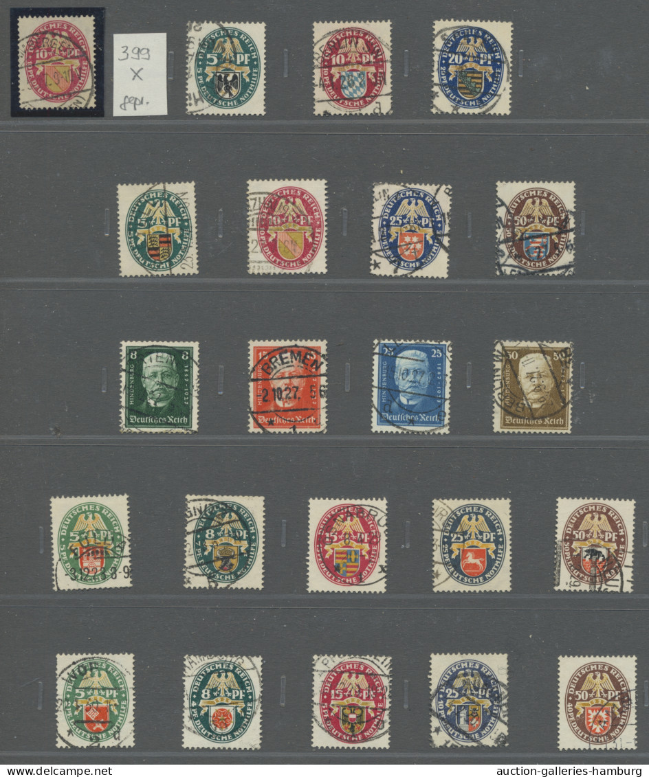 Deutsches Reich: 1923-1945, Sauber Gestempelte Sammlung In SAFE-Vordruckbinder M - Collections