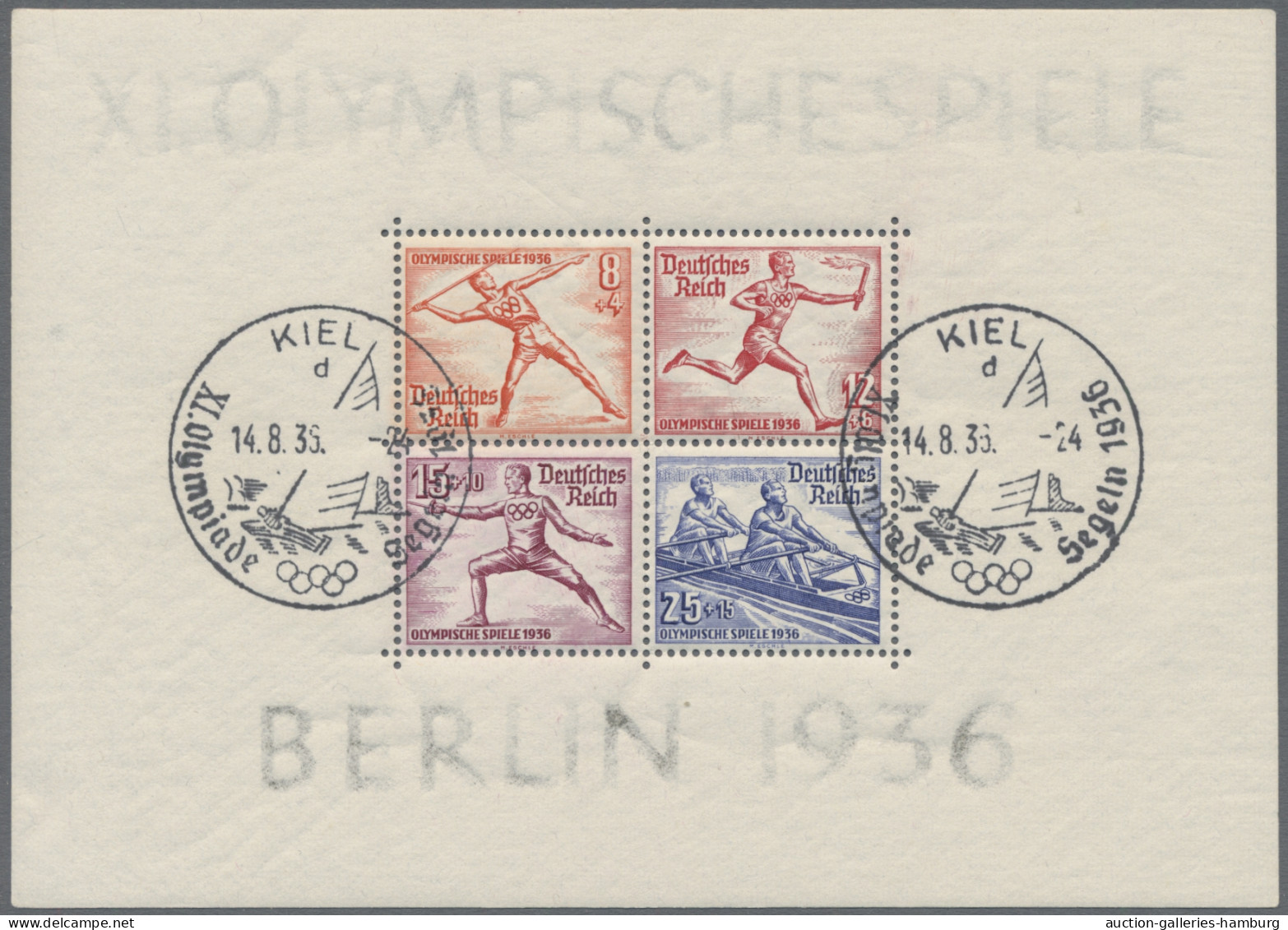 Deutsches Reich: 1923-1945, sauber gestempelte Sammlung in SAFE-Vordruckbinder m