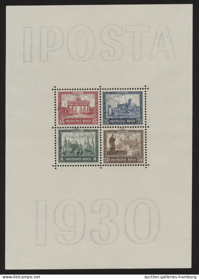 Deutsches Reich: 1930-1937, BLOCKS, Kleine Partie Ungebraucht / Postfrisch, Best - Collections