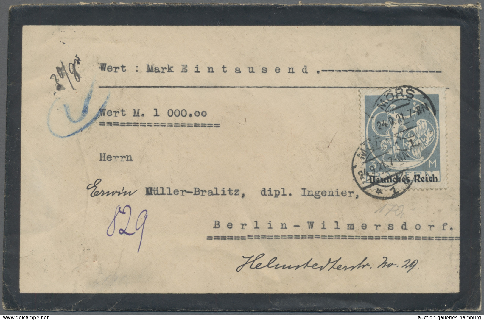 Deutsches Reich: 1880-1944 (ca.), Partie Von Etwa 250 Belegen Mit U.a. Ansichtsk - Colecciones