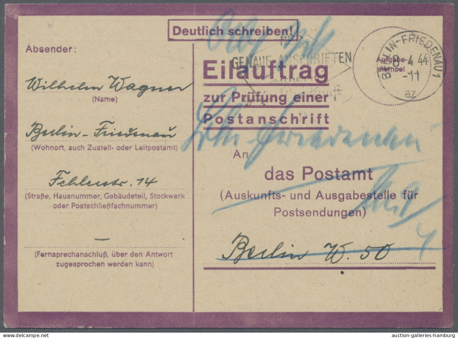 Deutsches Reich: 1880-1944 (ca.), Partie von etwa 250 Belegen mit u.a. Ansichtsk