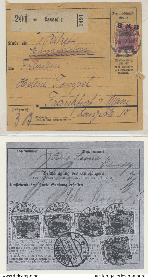 Deutsches Reich - Inflation: 1916-1923, überwiegend Gestempelte Sammlung Ab Mi.N - Collections