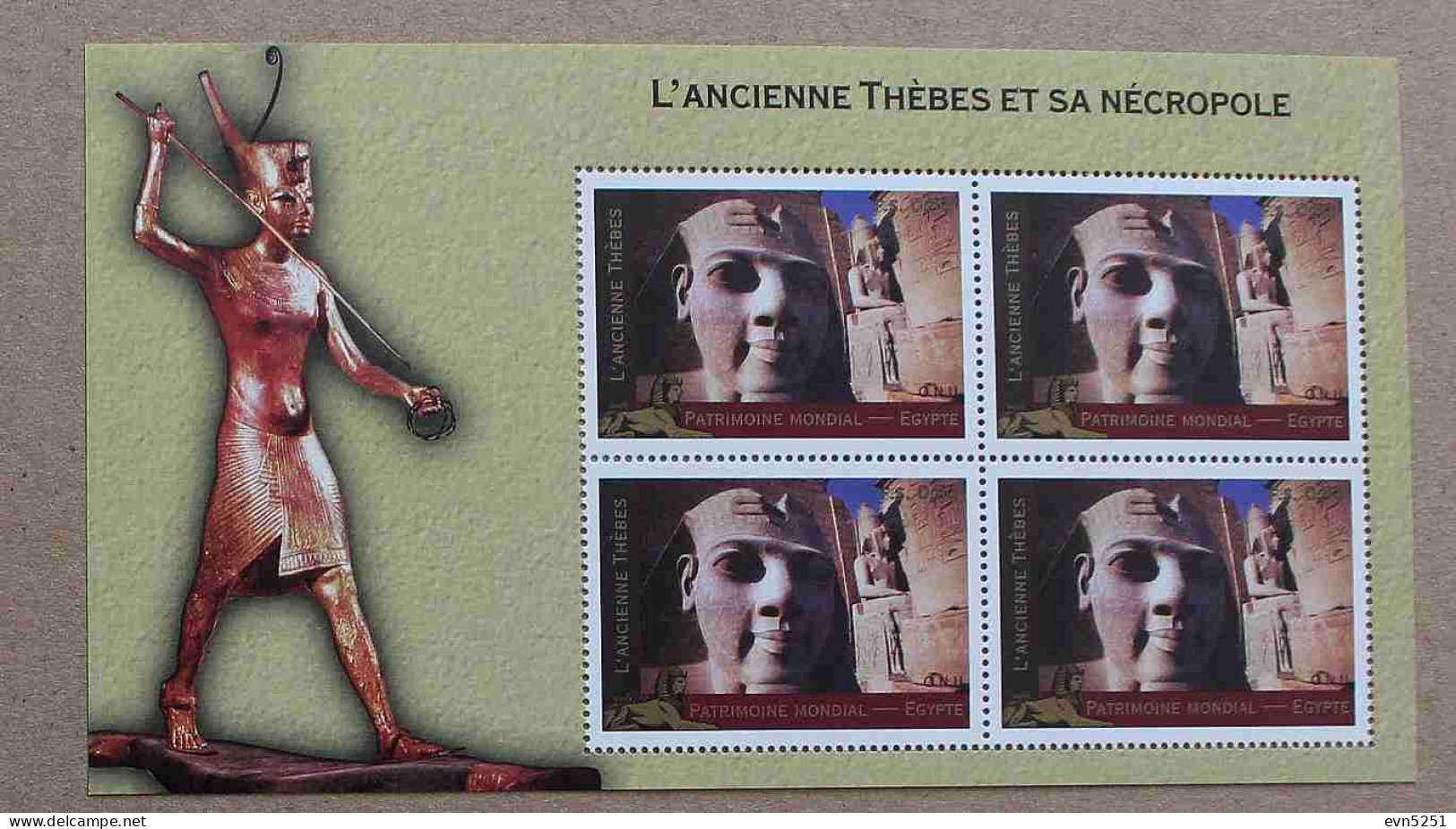 N-U-C Ge05-01 : Nations Unies Genève  - L'ancienne Thèbes Et Sa Nécropole (colosse De Ramsès II) - Nuevos