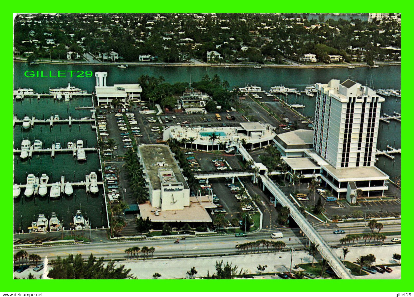 FR. LAUDERDALE, FL - AIR VIEW OF BAHIA MAR YACHTING CENTER AND HOTEL - PHOTO BY JOE CALDERONE - - Fort Lauderdale