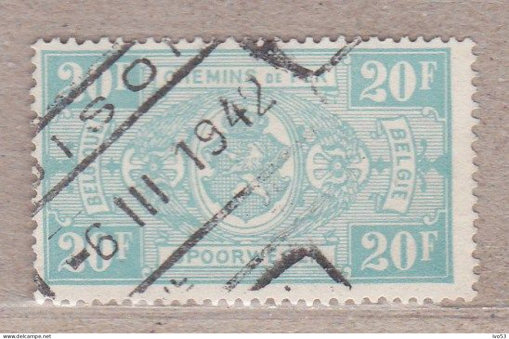 1941 TR256 Gestempeld (zonder Gom).Rijkswapen. - Used