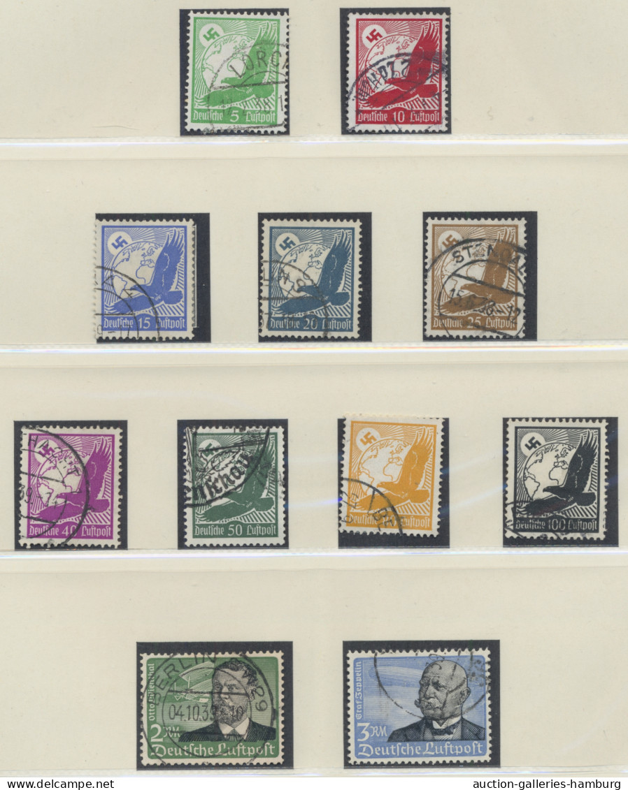 Deutsches Reich - 3. Reich: 1933-1945, überwiegend Gestempelte Sammlung In Einem - Used Stamps