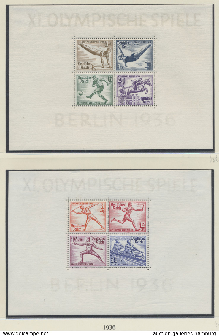 Deutsches Reich - 3. Reich: 1933-1945, überwiegend Gestempelte Sammlung In Einem - Used Stamps