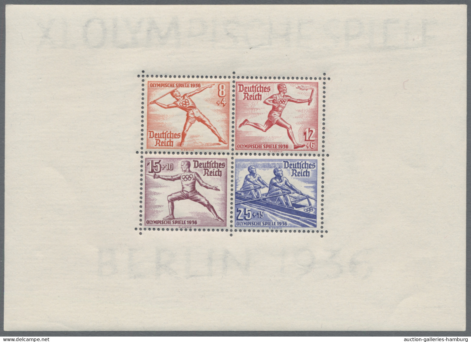 Deutsches Reich - 3. Reich: 1935-1937, Partie Der Blöcke In Einem Einsteckbuch M - Used Stamps