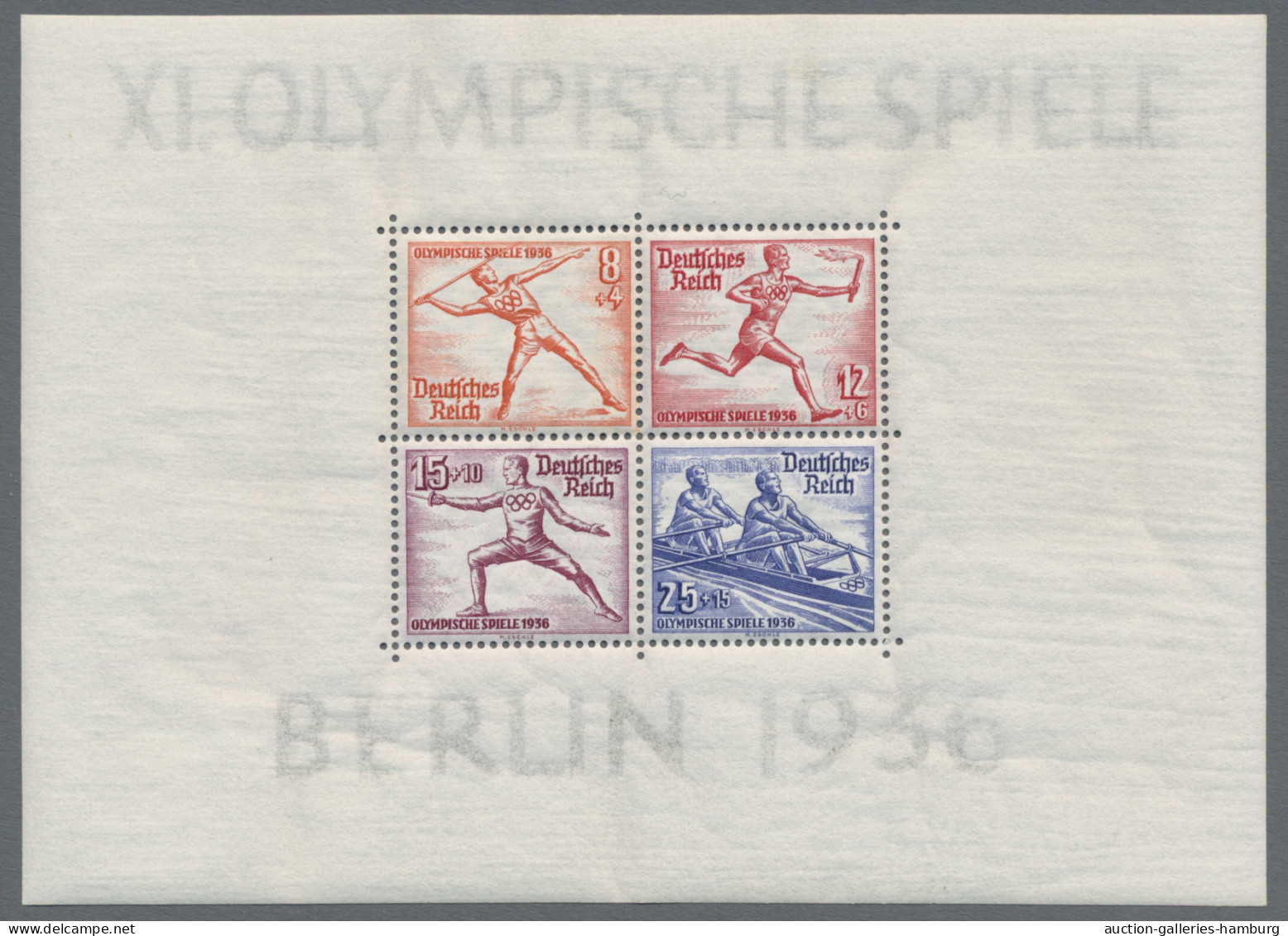 Deutsches Reich - 3. Reich: 1935-1937, Partie Der Blöcke In Einem Einsteckbuch M - Used Stamps