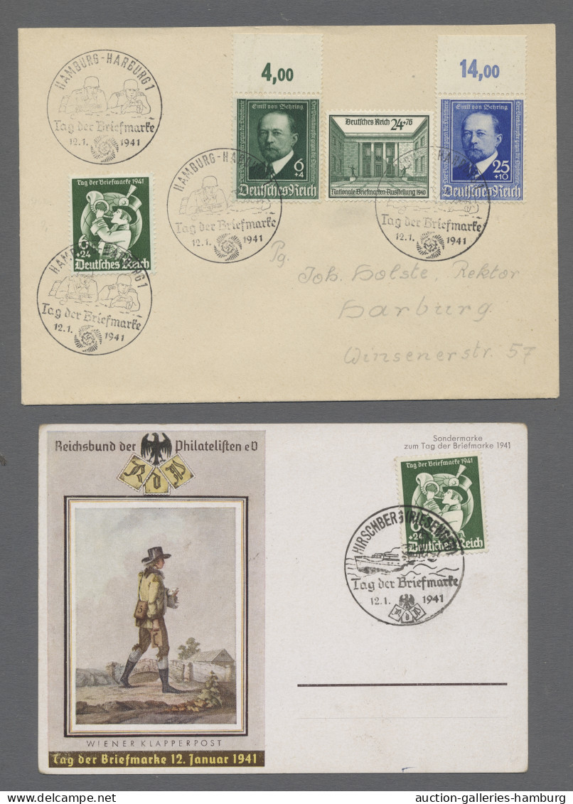 Deutsches Reich - 3. Reich: 1941, Tag der Briefmarke, Sammlung der Sonderstempel