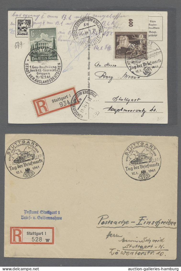 Deutsches Reich - 3. Reich: 1941, Tag der Briefmarke, Sammlung der Sonderstempel