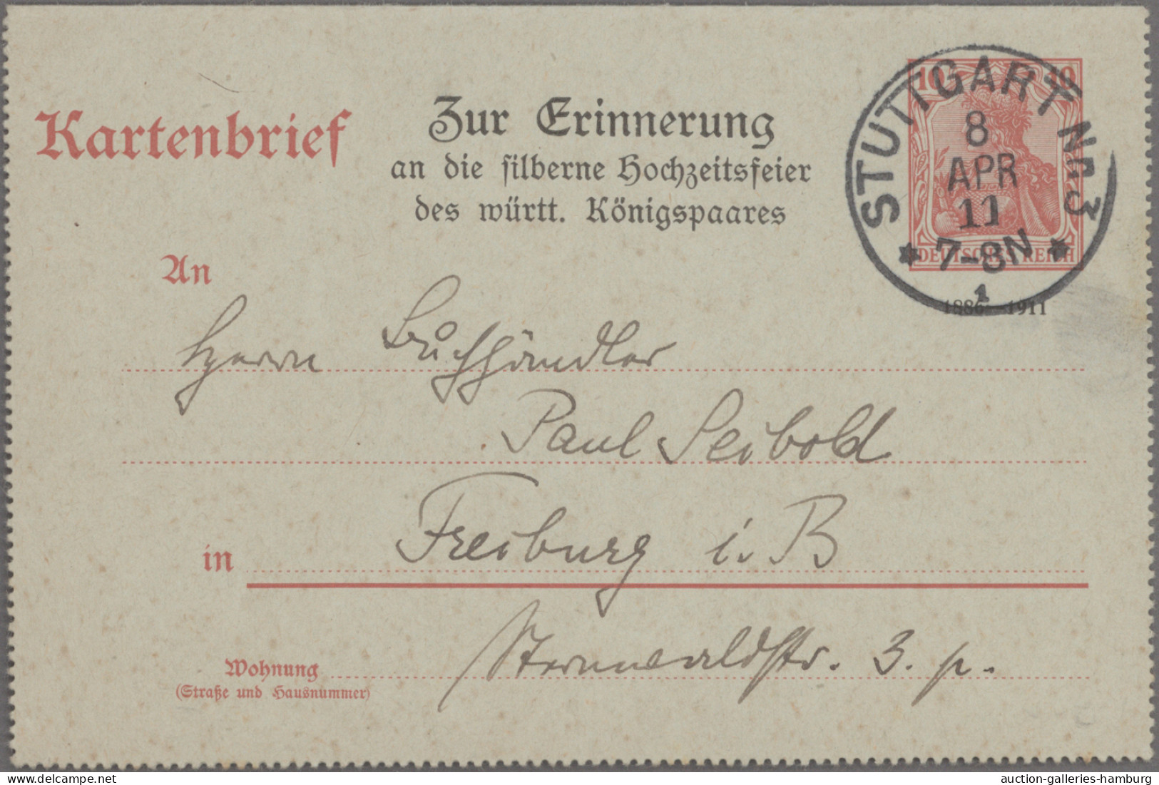 Deutsches Reich - Privatganzsachen: 1906/1920 (ca.), Partie Von 15 Privat-Karten - Other & Unclassified