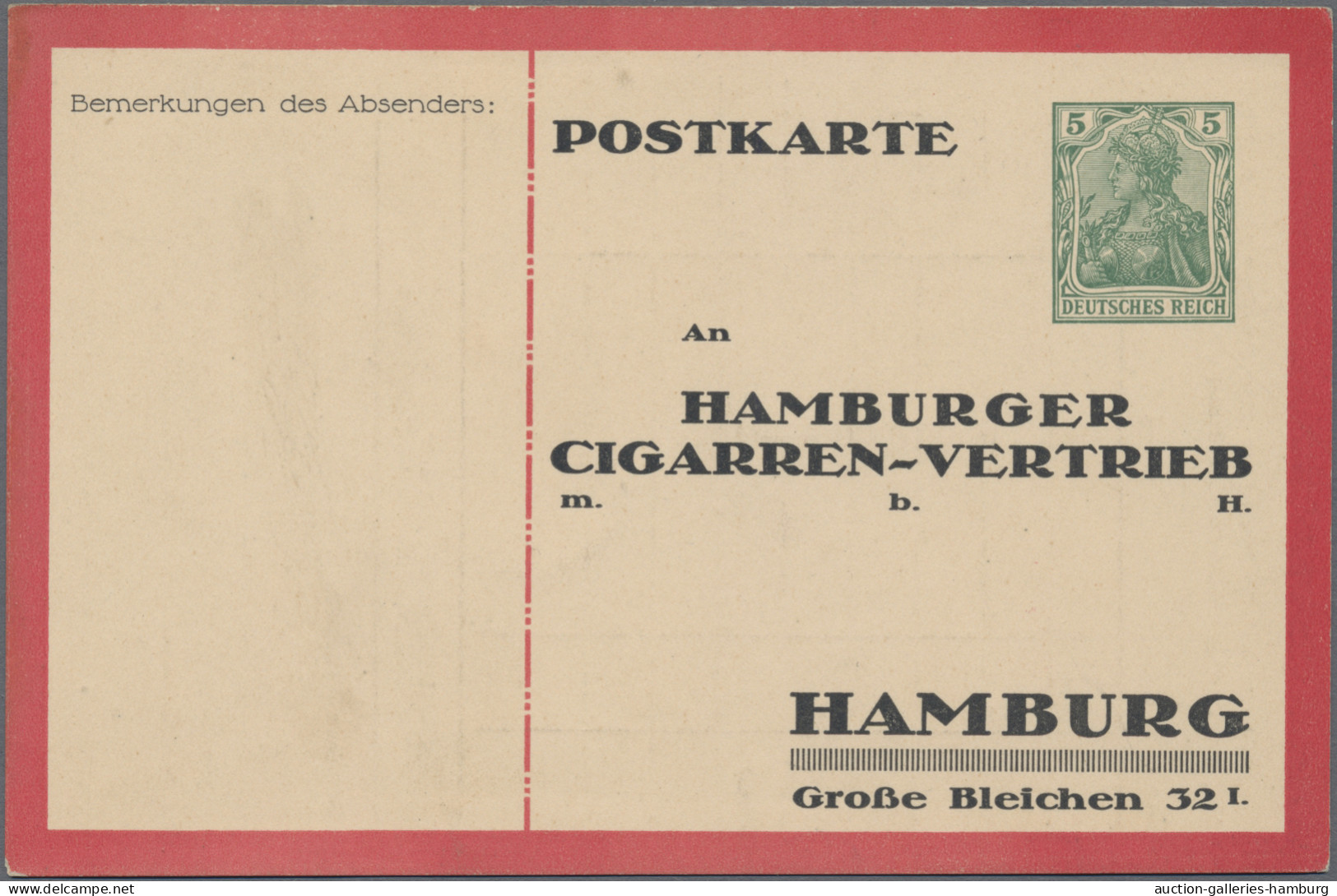Deutsches Reich - Privatganzsachen: 1900/1917, Partie Von 24 Privatganzsachen "G - Autres & Non Classés