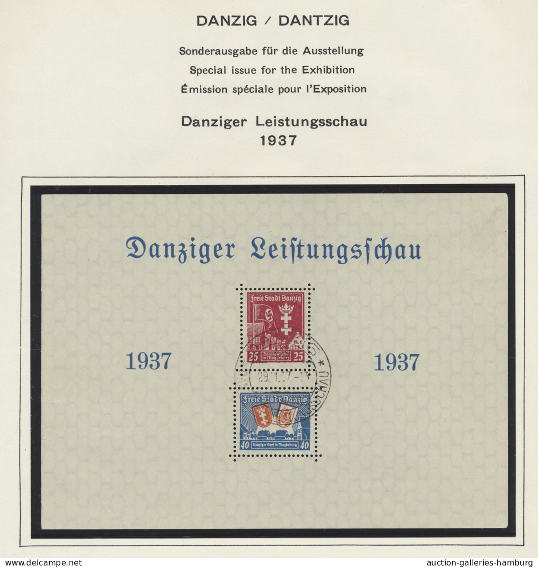Deutsches Reich - Nebengebiete: 1897/1920 sehr interessante Sammlung mit Allenst