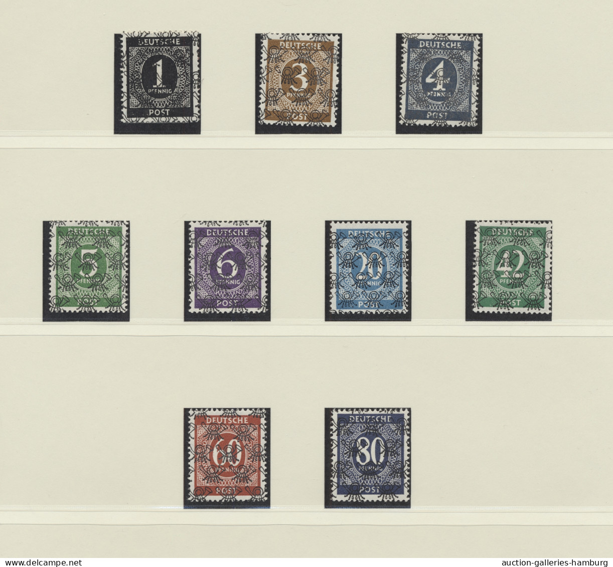 Deutschland Nach 1945: 1945-1975, Postfrische Komplette Sammlung Der Gemeinschaf - Colecciones