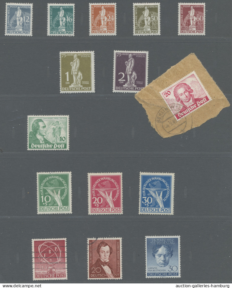 Deutschland Nach 1945: 1945-1969, Sammlung Der Gebiete SBZ Und Berlin In Allen E - Collections