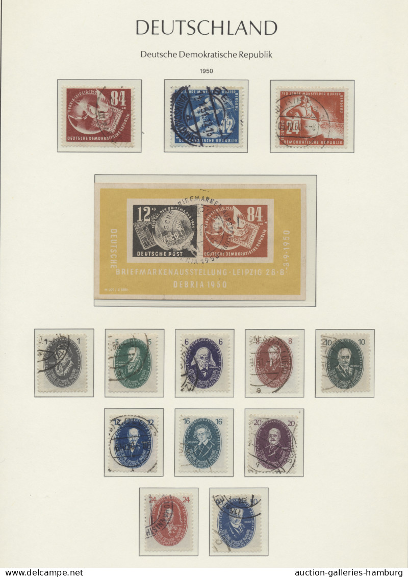 Sowjetische Zone Und DDR: 1945/1990 Ca., Großer Posten DDR Mit Etwas SBZ, Der Ha - Collections