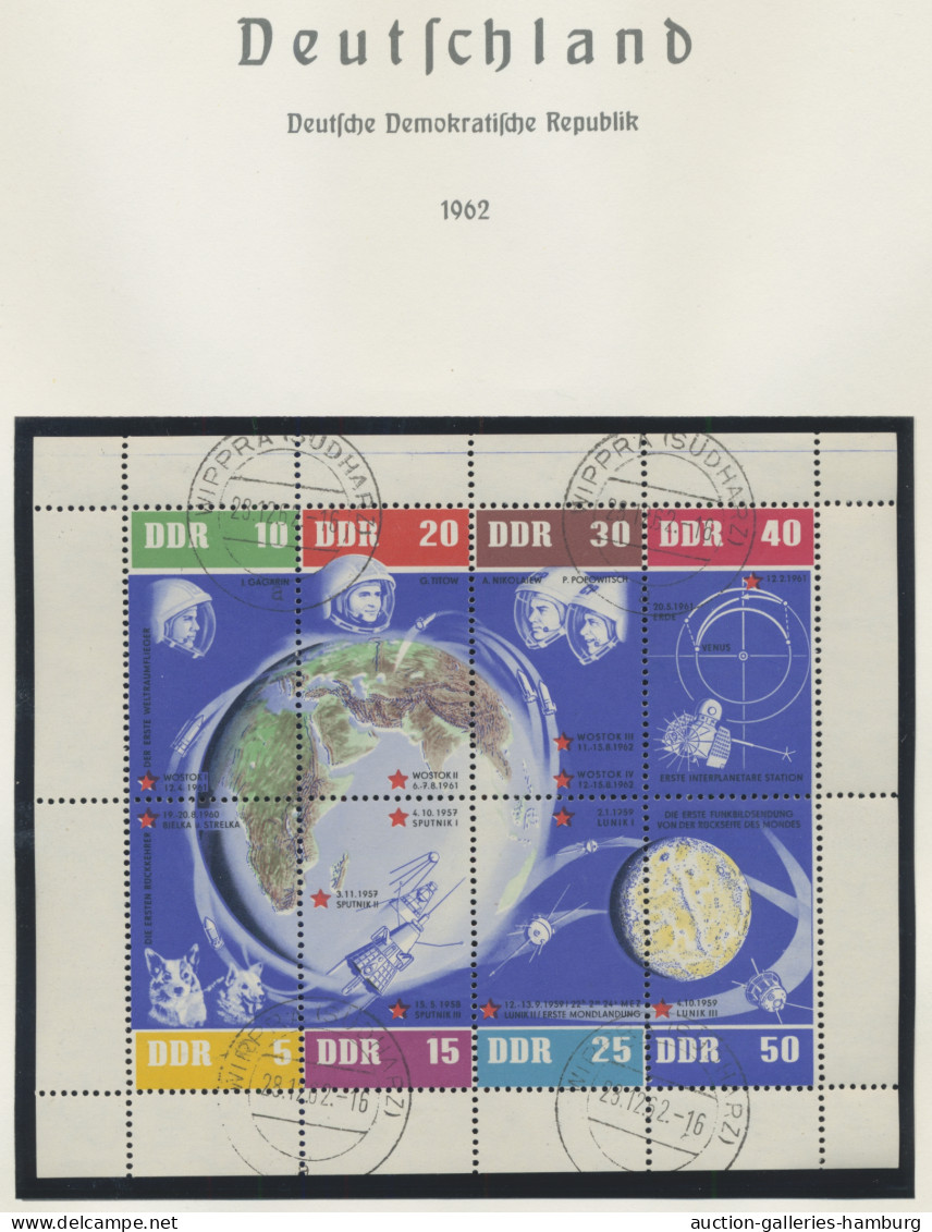 Sowjetische Zone Und DDR: 1945-1968, Vier Teilsammlungen, Davon Drei In Vordruck - Collections