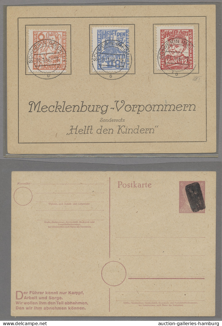 Sowjetische Zone: 1945-1948, 18 Ausgesuchte Belege Der OPD- Und Allgemeine Ausga - Autres & Non Classés