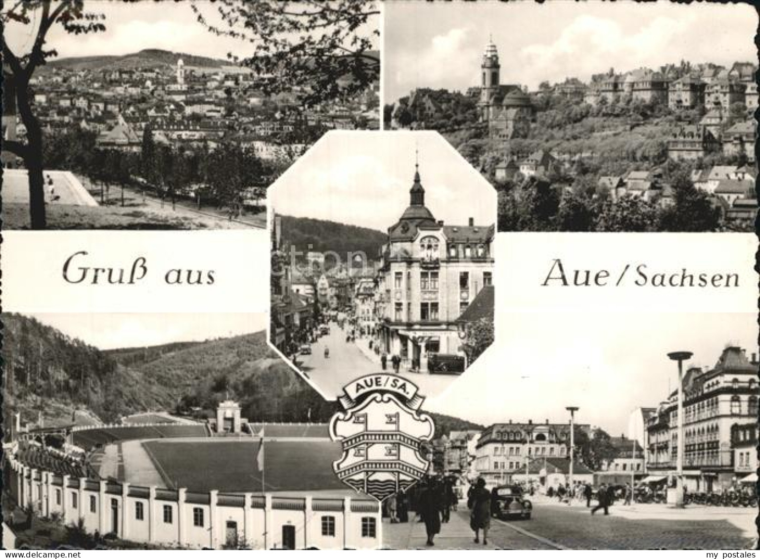 72396781 Aue Sachsen Stadtansichten  Aue - Aue