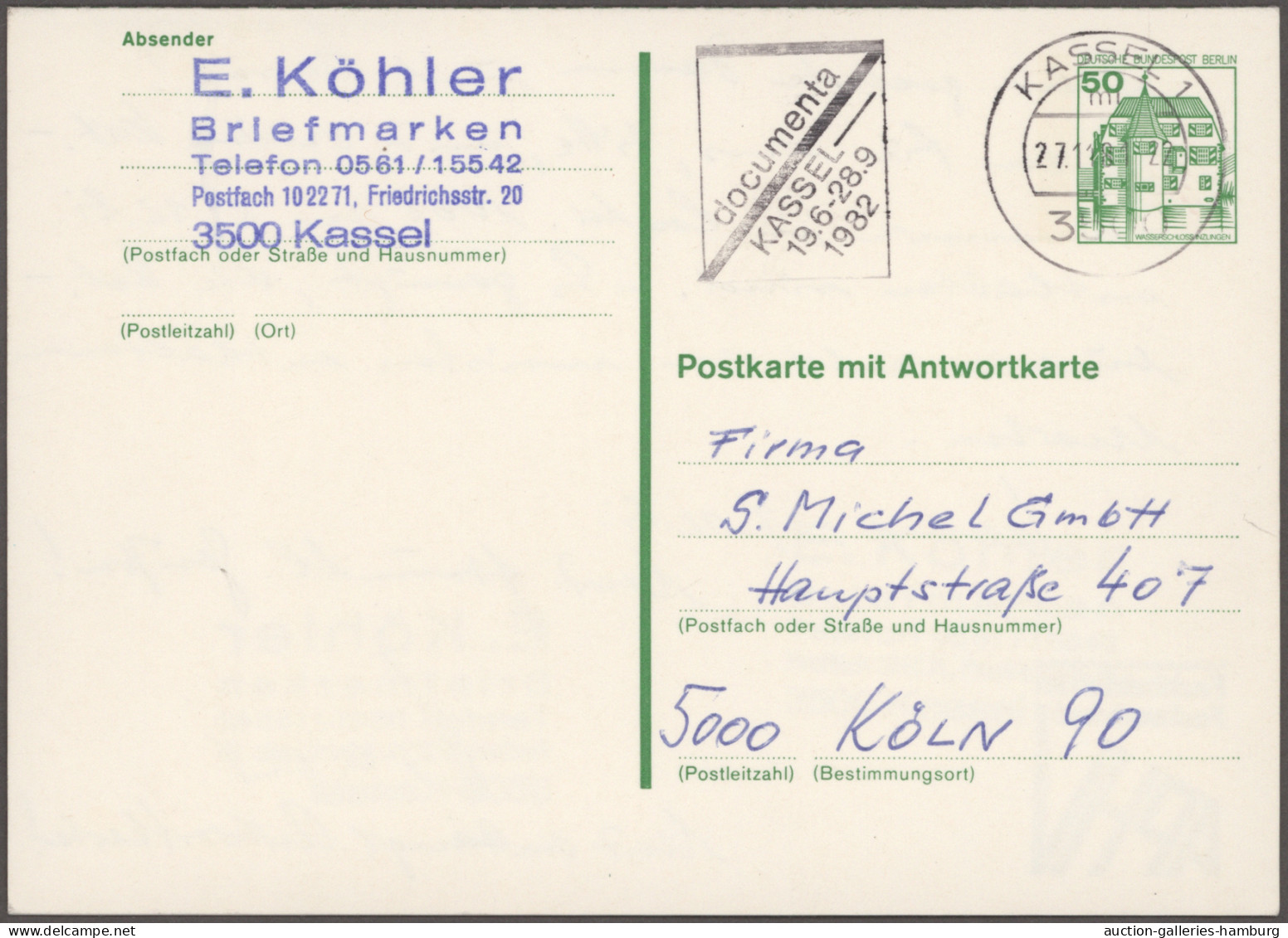 Berlin - Ganzsachen: 1961/1981, Partie Von Ca. 67 Ungebrauchten / Gebrauchten Ga - Other & Unclassified