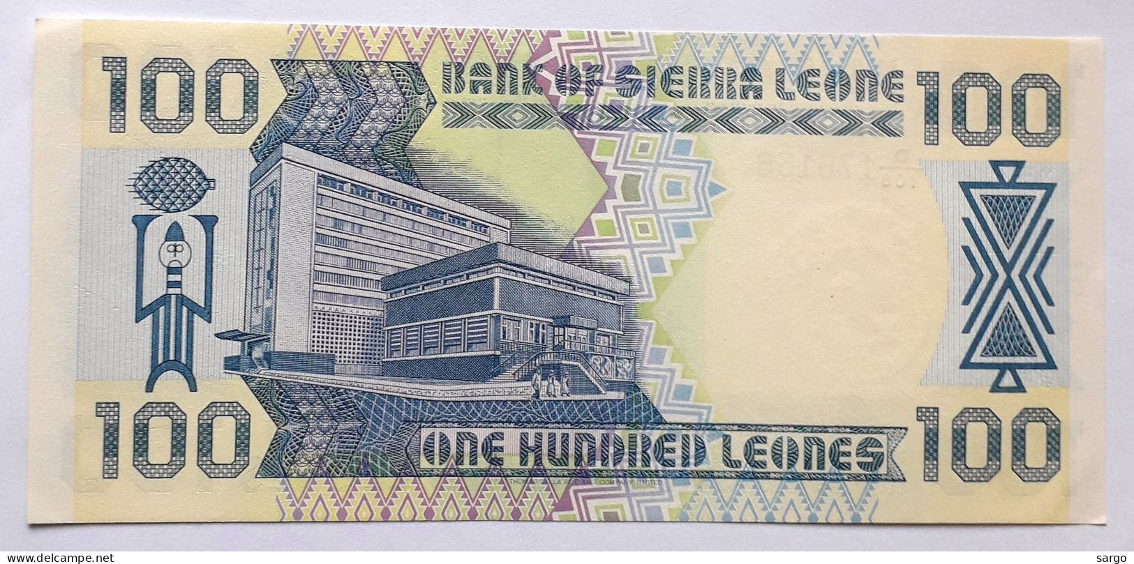 SIERRA LEONE  - 100  LEONES - P 18  (1990) - UNC -  BANKNOTES - PAPER MONEY - Sierra Leone