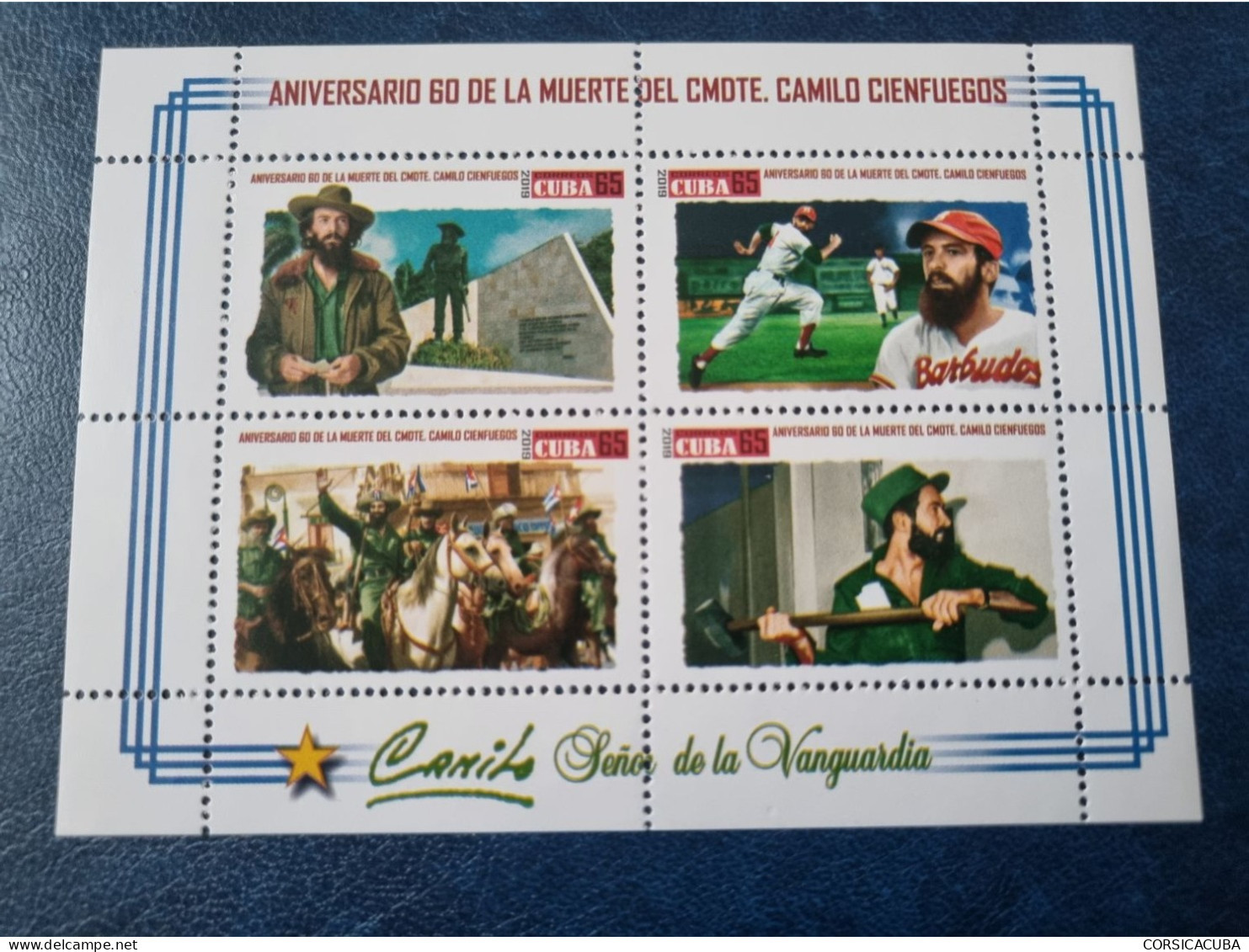 CUBA  NEUF  2018  ANI.  MUERTE  CAMILO  CIENFUEGOS  HE    //  PARFAIT  ETAT  //  1er  CHOIX  // - Nuevos