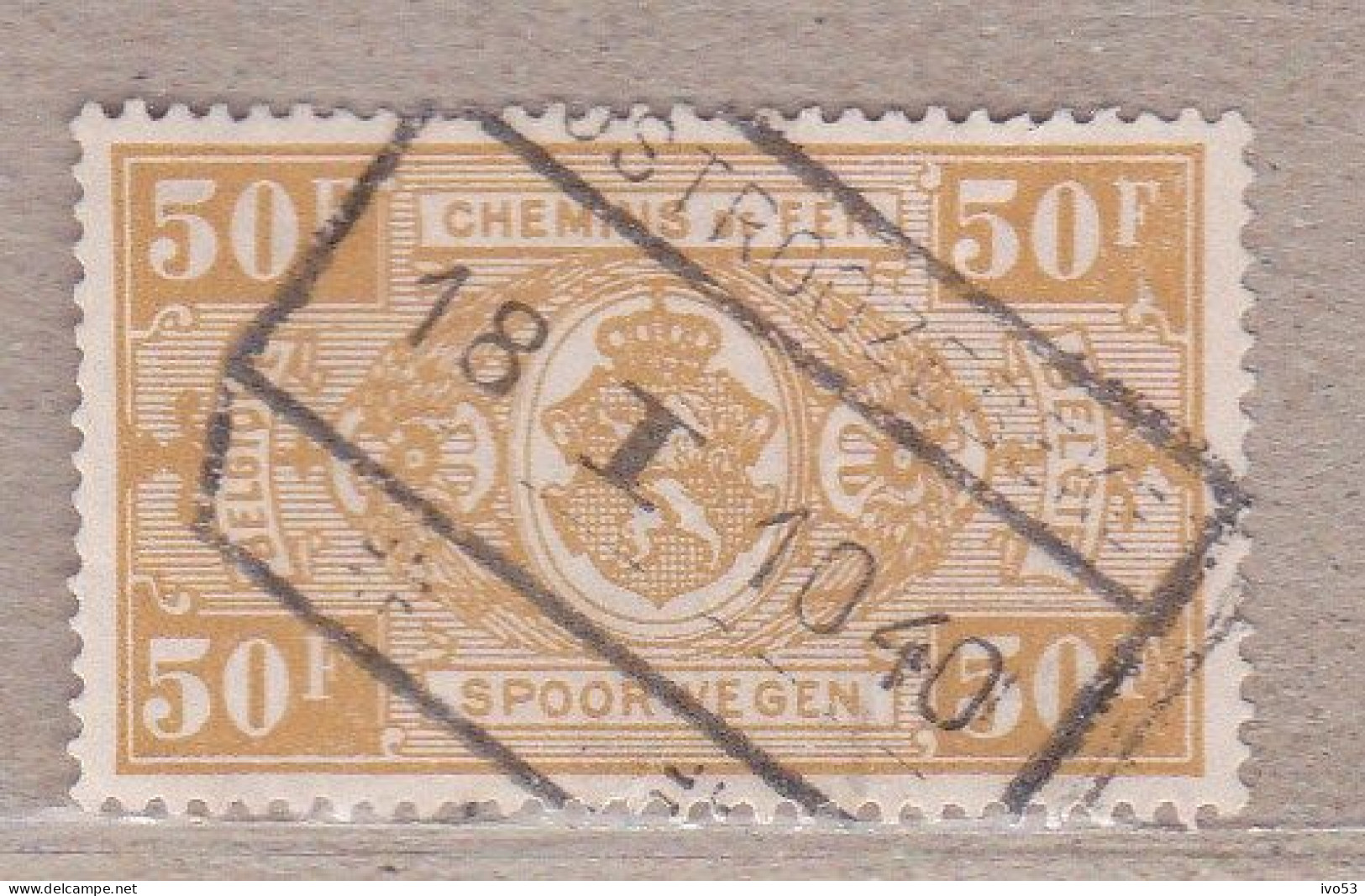 1923 TR166 Gestempeld (zonder Gom).Rijkswapen. - Oblitérés