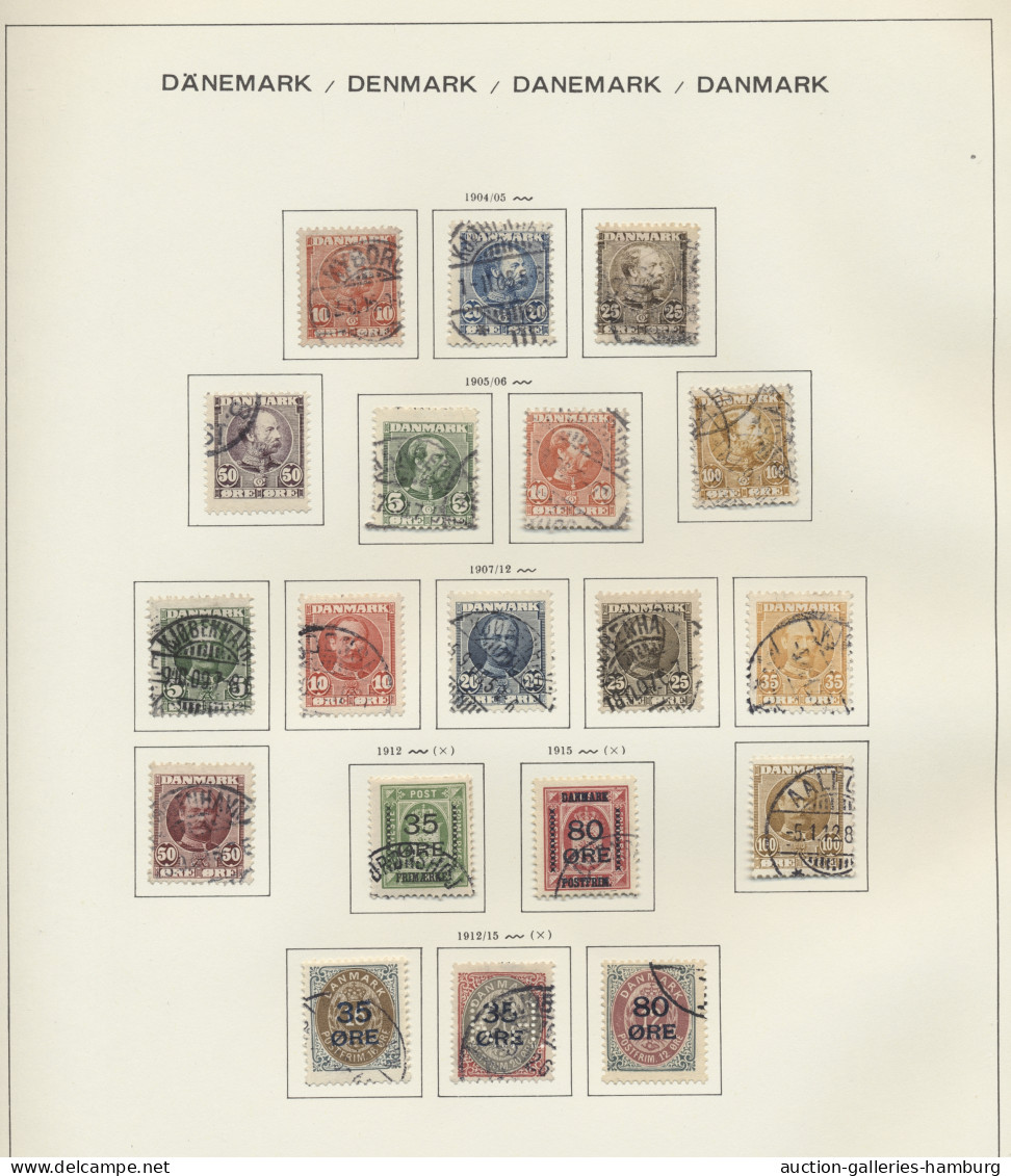 Denmark: 1851/2003 Ca., Interessante, Im Anfang Auch Teilweise Mehrfach Angelegt - Other & Unclassified