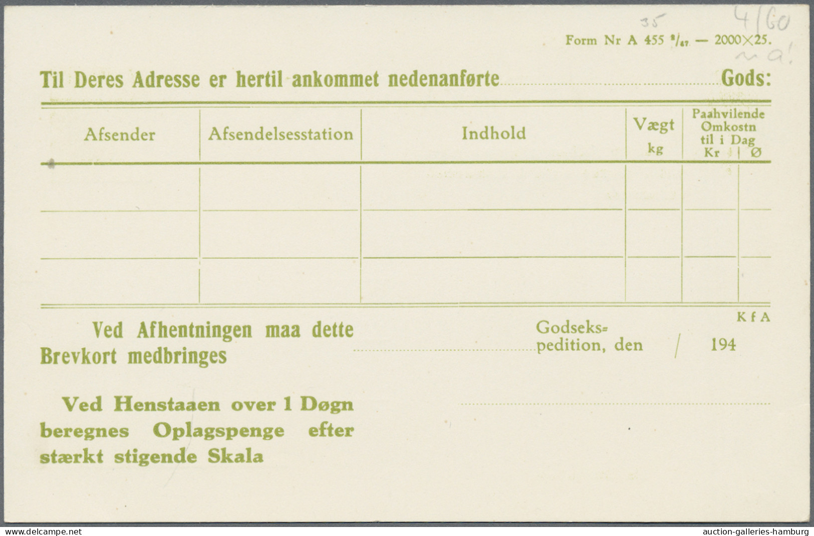 Denmark - Postal Stationery: 1910/1975 (ca.), Postal Cards Of National Railway, - Postal Stationery