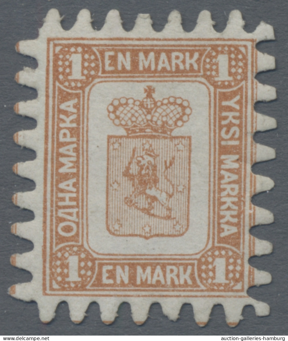 Finland: 1856-1980, gepflegte Sammlung in Lindner-Falzlosbinder, ab 1930-1974 ko