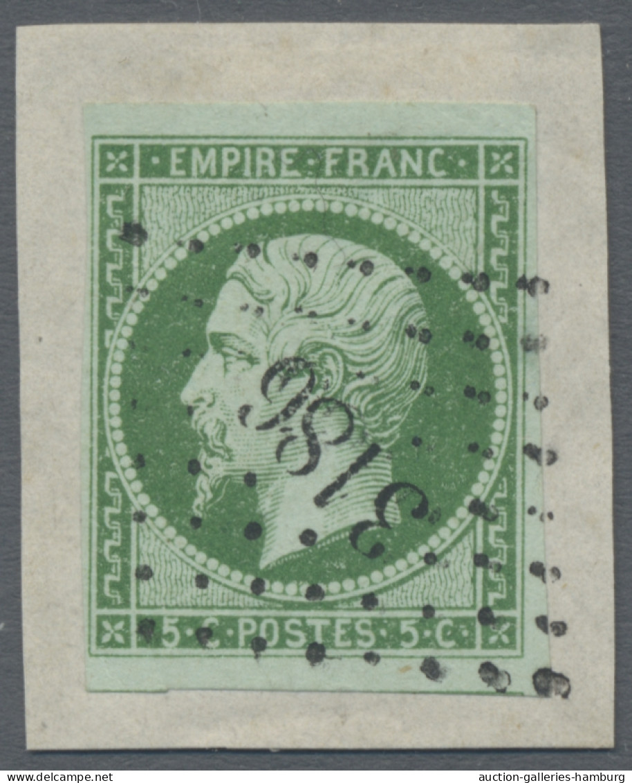 France: 1849-1937, Gut Bestückte Und Teils Spezialisierte Sammlung In Unterschie - Colecciones Completas