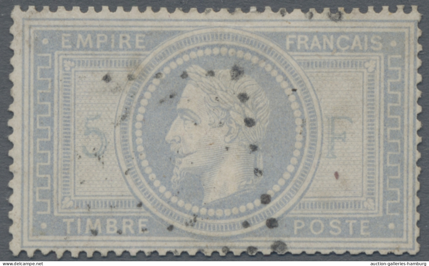 France: 1849-1937, Gut Bestückte Und Teils Spezialisierte Sammlung In Unterschie - Collections