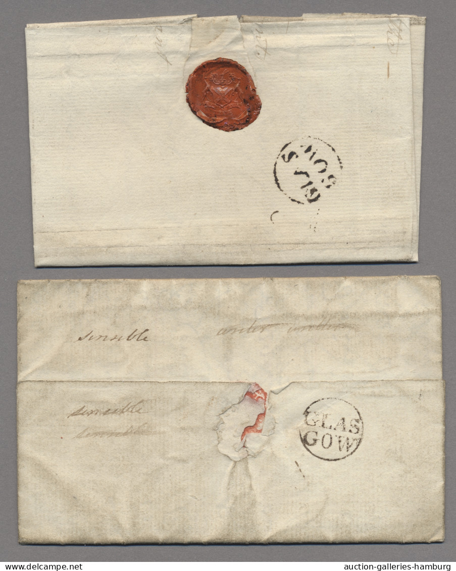 Great Britain -  Pre Adhesives  / Stampless Covers: From 1774, SCOTLAND, 24 ELs - ...-1840 Prephilately