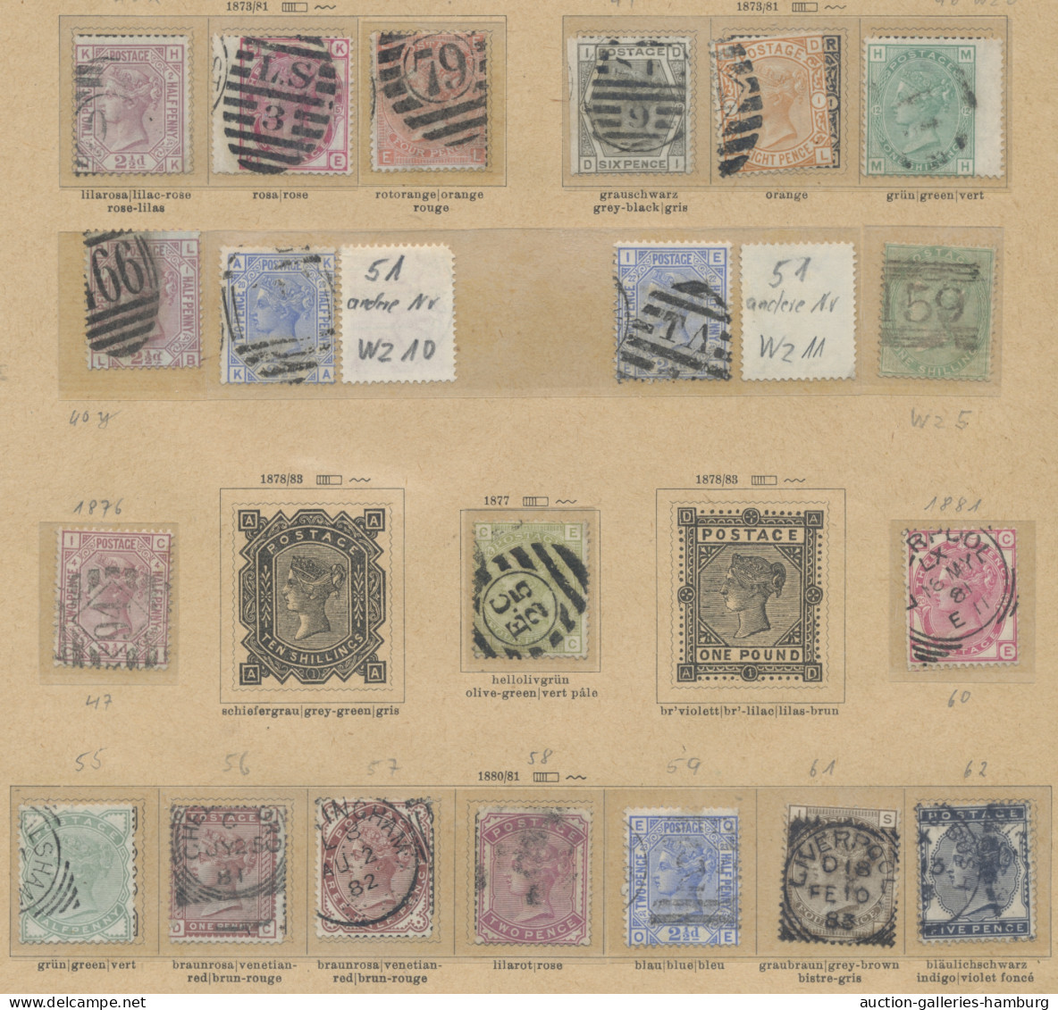 Great Britain: 1841-2012, Sammlung In 3 Schaubek-Vordruckalben Mit U.a. älterem - Used Stamps
