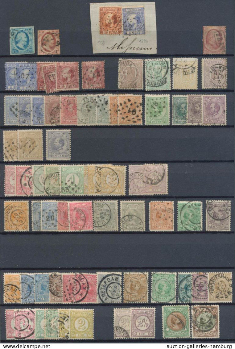 Netherlands: 1852-2002 (ca.), Grundstocksammlung In Gut Gefülltem 64-Seiten-Stec - Autres & Non Classés