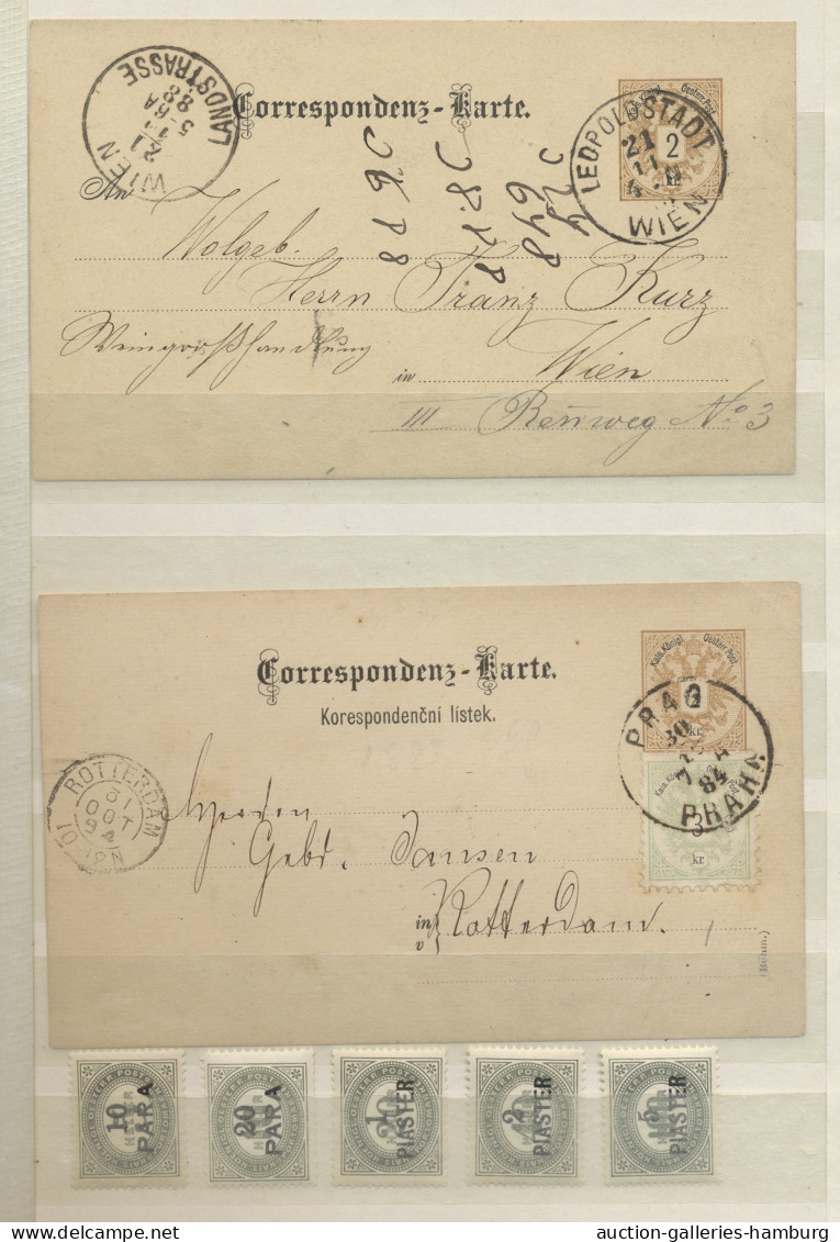 Österreich: 1850-1910, Sammlung Ab Der Klassik In Einem Kleinem Einsteckbuch Mit - Collections