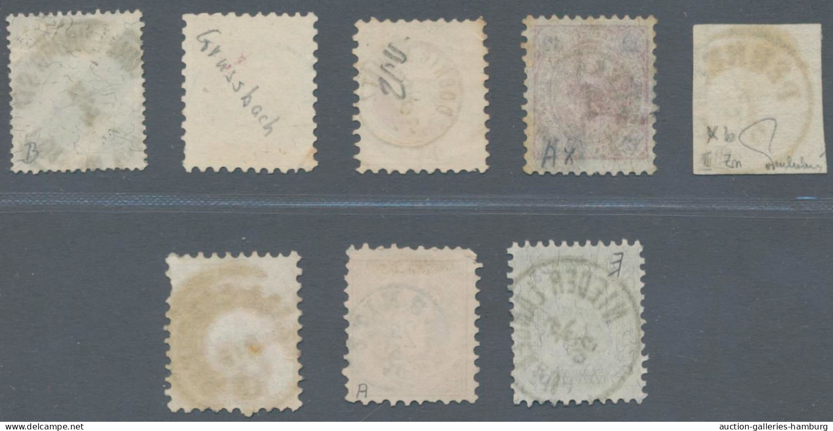 Österreich - Stempel: 1850-1916 (ca.), Knapp 300 Verschiedene Ortsstempel, Abges - Franking Machines (EMA)