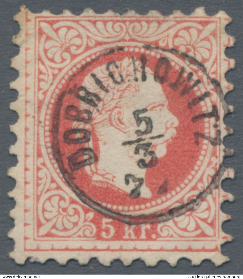 Österreich - Stempel: 1850-1916 (ca.), Knapp 300 Verschiedene Ortsstempel, Abges - Machines à Affranchir (EMA)