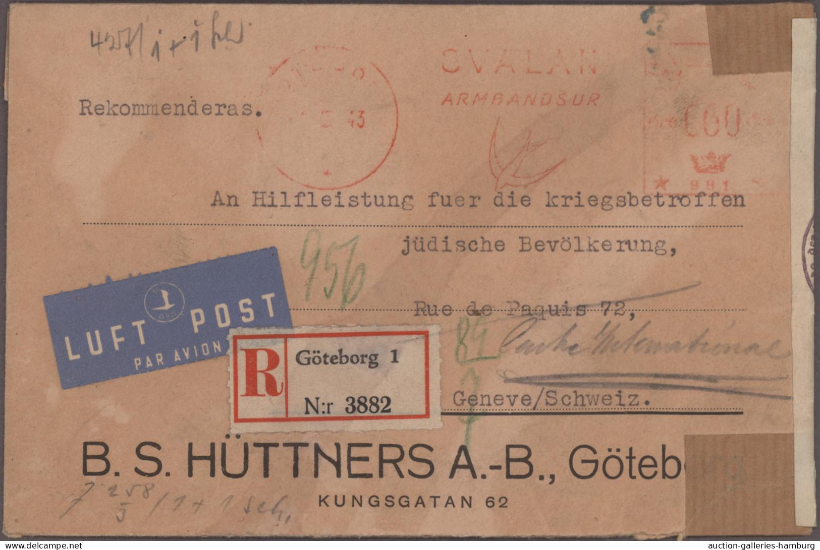 Sweden: 1894/1951, Assortment Of 29 Covers/cards Incl. Used Stationeries, Nice P - Covers & Documents