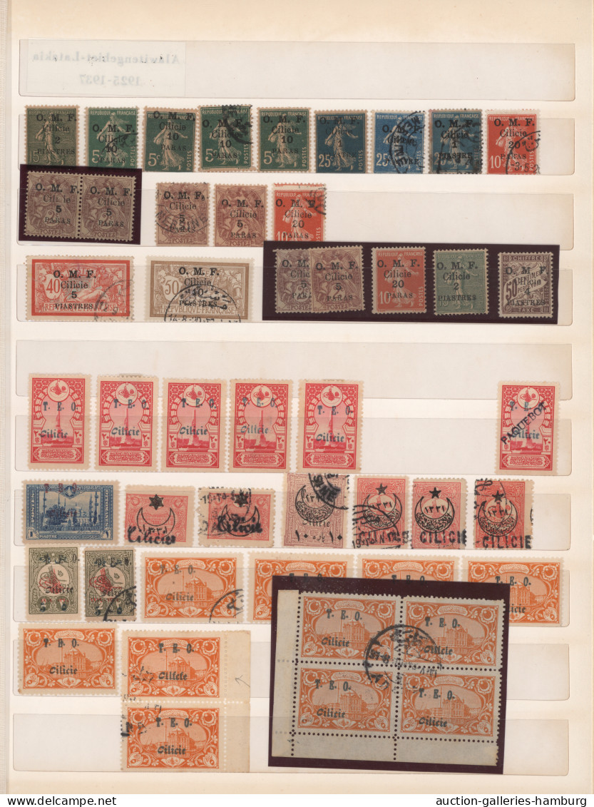 Turkey - Cilicia: 1919/1920, Cilicia + Castellorizo, Mint And Used Assortment Of - 1920-21 Anatolia