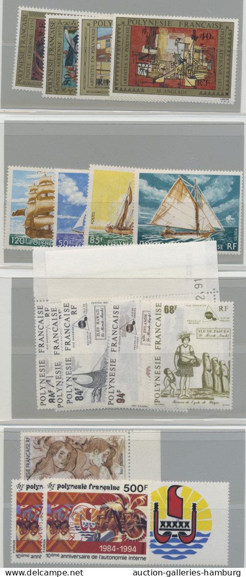 French Colonies: 1958-1994 (ca.), komprimierte und werthaltige Partie fast aussc