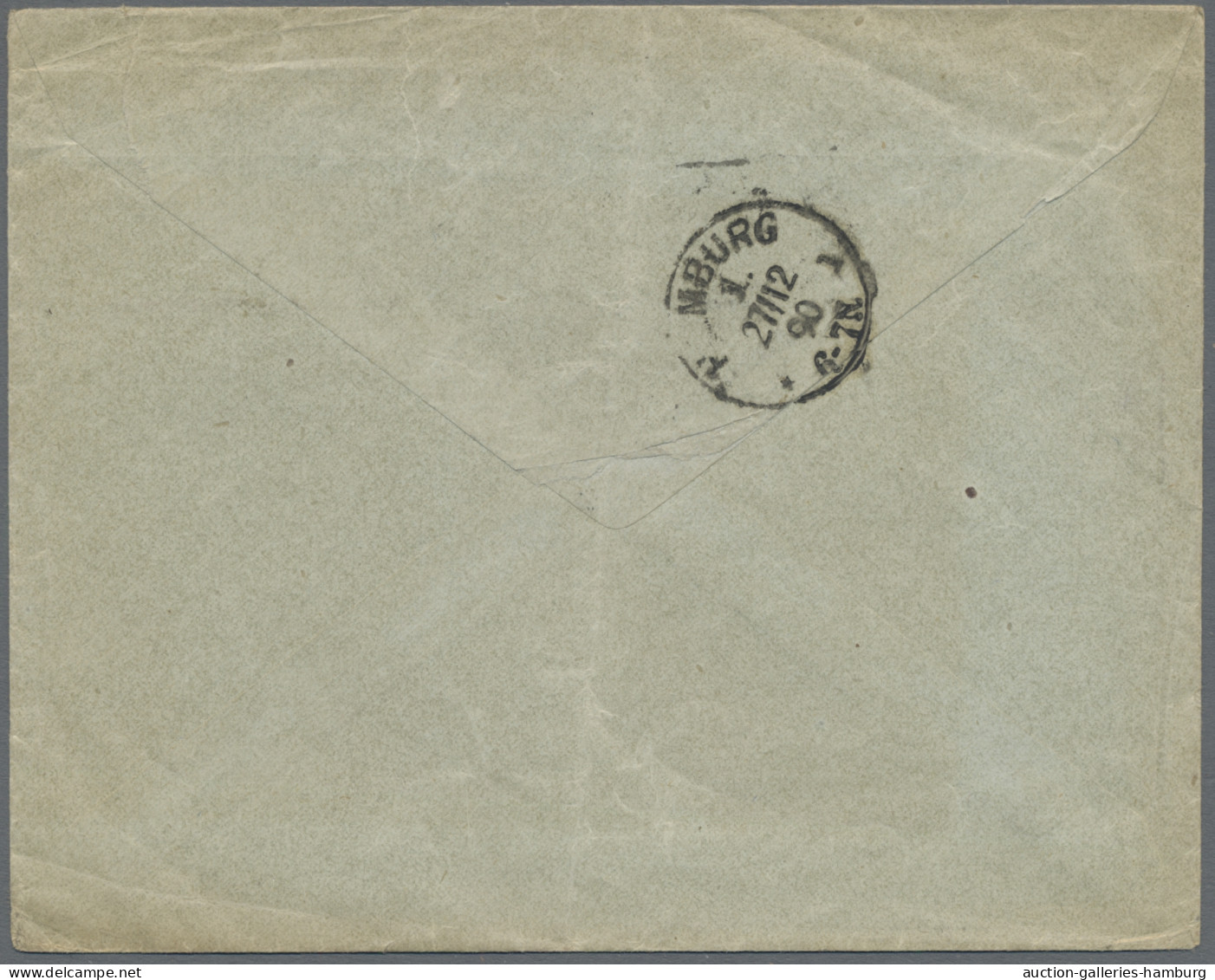 Argentina: 1885-1897 (c.) 10 Franked Covers Ex Mi.No. 32-87 Mostly To Germany Pl - Other & Unclassified