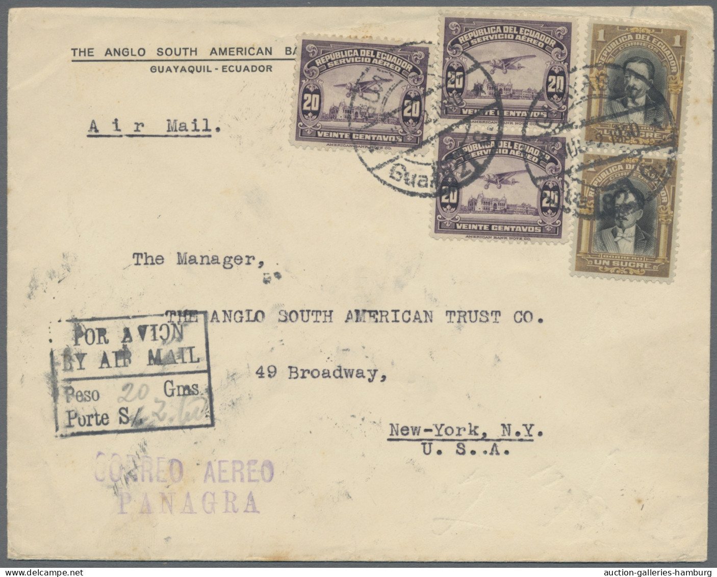 Ecuador: 1890-1945, Lot Of 14 Covers Or Cards From PSC 1890 With Printed Message - Equateur